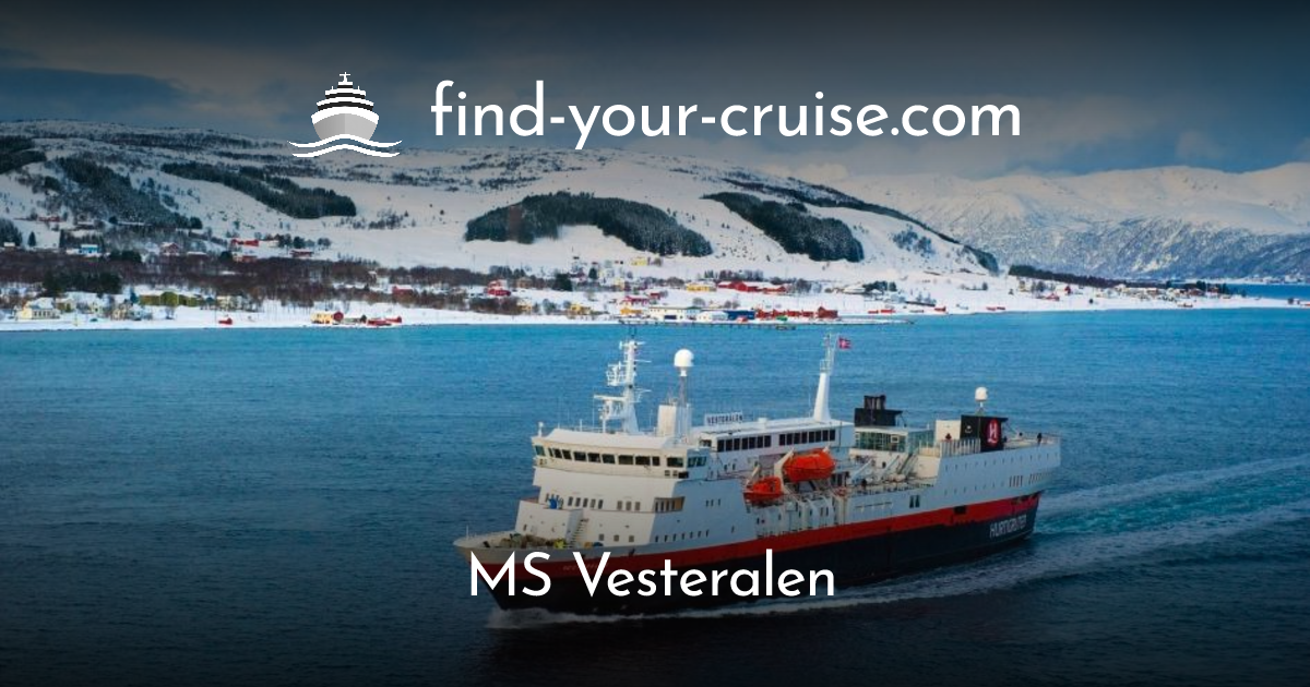MS Vesteralen - Traditional Hurtigruten Postal Ship